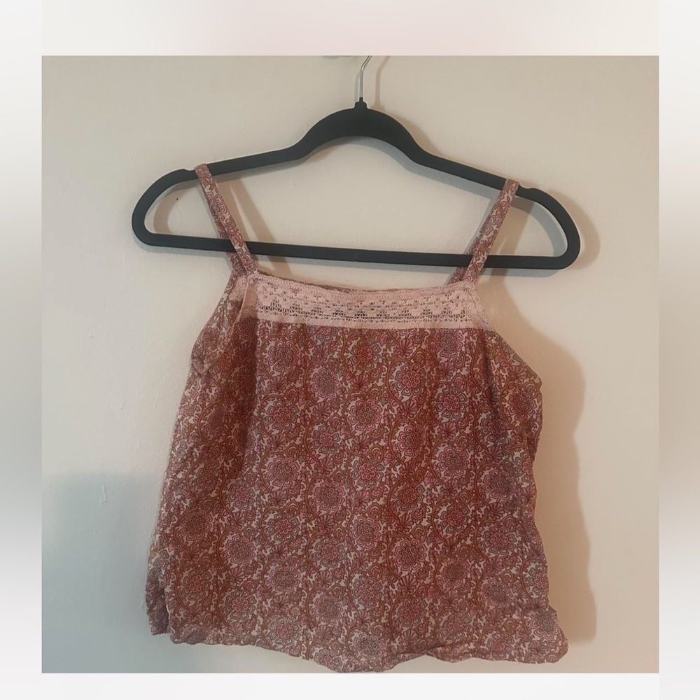 Funky People Pink Patterned Camisole